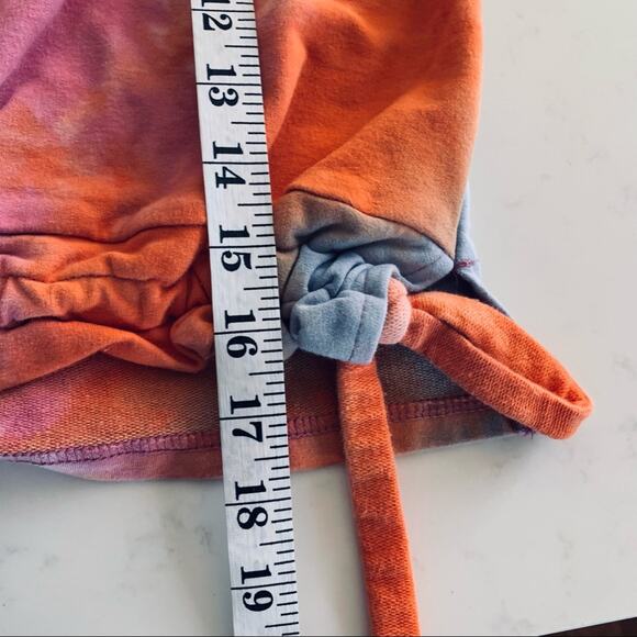 BLANKNYC Rainbow Sweet Spot tie dye hooded sweatshirt size Medium - Picture 6 of 9